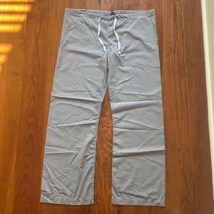 Blue sky grey scrub bottoms (set of 2)